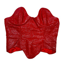 Load image into Gallery viewer, FEBEN Germaine Corset Red Ladies Size S NEW RRP 575
