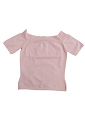Load image into Gallery viewer, ALEXANDER MCQUEEN Knit Sweater Off Shoulder Stretch Pink Jumper S NEW RRP 495
