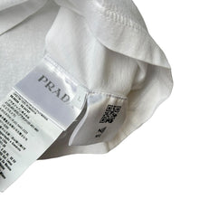 Load image into Gallery viewer, PRADA Party Chest Logo Cotton Short Sleeve Tee White Mens Size:L NEW RRP: 580
