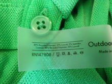 Load image into Gallery viewer, OUTDOOR VOICES Green Short Sleeve Birdie Cropped Polo Golf Shirt S RRP55 NEW

