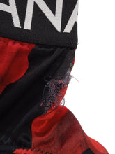 Load image into Gallery viewer, DOLCE &amp; GABBANA Floral High-Waist Briefs Black &amp; Red Silk Blend XS RRP235 NEW
