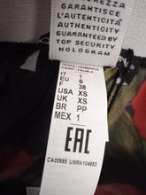 Load image into Gallery viewer, DOLCE &amp; GABBANA Floral High-Waist Briefs Black &amp; Red Silk Blend XS RRP235 NEW

