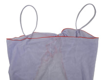 Load image into Gallery viewer, ISOSCELES Ladies Purple Radicchio Sheer Mesh Tied Bodysuit Size XS/S RRP180 NEW
