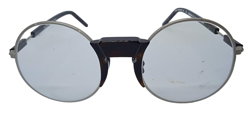 KUBORAUM Maske Z2 Optical Glasses Round Silver/Tortoise 53-24-145 NEW RRP380