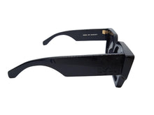 Load image into Gallery viewer, OFF WHITE Catalina Sunglasses Men&#39;s Arrow Logo Grey Lens Black 55-20-145 RRP235
