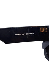 Load image into Gallery viewer, OFF WHITE Catalina Sunglasses Men&#39;s Arrow Logo Grey Lens Black 55-20-145 RRP235
