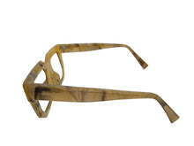 Load image into Gallery viewer, GIA x RHW x OPHY Rosie R03 Sunglasses Amber Marble Yellow 50-21-145 NEW RRP275
