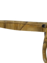 Load image into Gallery viewer, GIA x RHW x OPHY Rosie R03 Sunglasses Amber Marble Yellow 50-21-145 NEW RRP275
