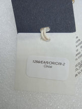 Load image into Gallery viewer, ROSANTICA Circo Single Earring Drop Crystal Loop Brass Gold OS NEW RRP185
