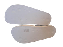 Load image into Gallery viewer, MOSCHINO KIDS Teddy Bear Sandals Slider Teen White Multi EU36 UK3.5 NEW RRP85
