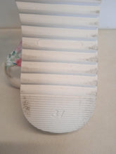 Load image into Gallery viewer, MONNALISA Floral Print Sandals Buckle Strap White Multi EU31 UK12.5 RRP55
