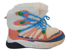 Load image into Gallery viewer, STELLA MCCARTNEY KIDS Colour Block Faux Fur Boots Multicoloured EU35 NEW RRP175
