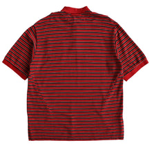 Load image into Gallery viewer, UNDERCOVER Shepherd SS23 Oversized Cotton Red Stripe Polo Shirt 3 NEW RRP: 330

