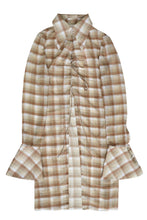 Load image into Gallery viewer, JUNEYEN Ladies Long Shirt With Flared Cuff Sleeve Multicoloured 34 NEW RRP: 340
