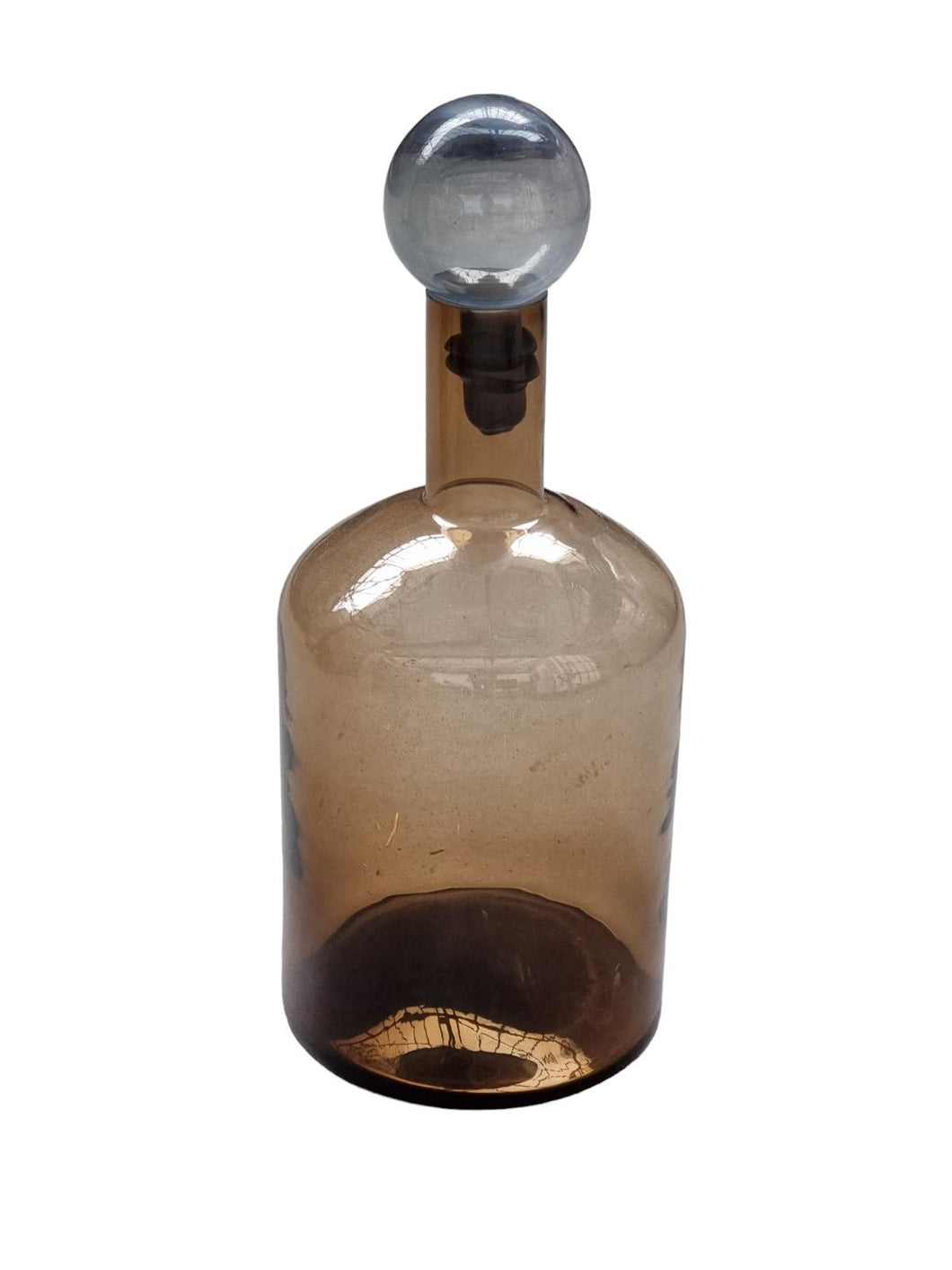 POLS POTTEN Bubbles Bottles Chic Mix XXL Brown Thick Glass Ornament NEW RRP 510