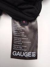 Load image into Gallery viewer, GAUGE81 Itea Top Asymmetric Cut Out One Shoulder Cropped Black S NEW RRP295
