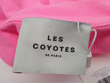 Load image into Gallery viewer, LES COYOTES DE PARIS Pink Annabel Logo Print Cropped T-Shirt 8 Yrs RRP50 NEW
