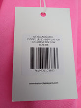 Load image into Gallery viewer, LES COYOTES DE PARIS Pink Annabel Logo Print Cropped T-Shirt 8 Yrs RRP50 NEW
