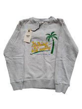 Load image into Gallery viewer, HUNDRED PIECES Boys Grey Cotton Nothing But Waves Jumper Size 10 Yrs RRP65 NEW
