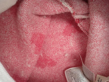 Load image into Gallery viewer, KONGES SLOJD Lapis Knit Pants Heart Print Cotton Wool Pink/Red 4 Years RRP35
