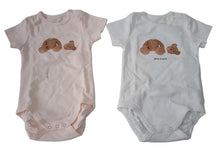 Load image into Gallery viewer, PALM ANGELS KIDS Bear Babygrow 2 Pack Cotton Multicoloured 6-9 Months NEW RRP145
