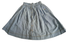 Load image into Gallery viewer, MOLO Bolette Skirt Denim Cotton Summer Wash Indigo Blue 122-128/7-8 Years RRP55
