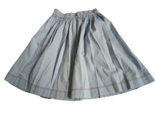 Load image into Gallery viewer, MOLO Bolette Skirt Denim Cotton Summer Wash Indigo Blue 122-128/7-8 Years RRP55
