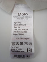 Load image into Gallery viewer, MOLO Unisex Riley T-Shirt Smiley Peace Cotton Circular Dye 4 Years NEW RRP35
