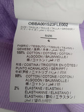 Load image into Gallery viewer, OFF-WHITE KIDS Girls Purple Cotton Crew Neck Helvetica Jumper 6 Yrs RRP225 NEW
