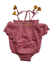 Load image into Gallery viewer, LOUISE MISHA Baby Girl Raspberry Pink Emmaline Romper Size 12 Mnths RRP50 NEW
