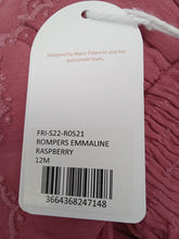 Load image into Gallery viewer, LOUISE MISHA Baby Girl Raspberry Pink Emmaline Romper Size 12 Mnths RRP50 NEW

