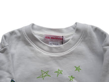 Load image into Gallery viewer, KIDS WORLDWIDE Boys White All Over Space Crewneck Jumper Size 6 Yrs RRP110 NEW
