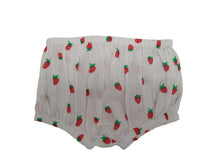 Load image into Gallery viewer, STELLA MCCARTNEY White Strawberry Print Dress &amp; Briefs Set 12 Mnths RRP70 NEW
