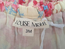Load image into Gallery viewer, LOUISE MISHA Baby Girls Red Floral Print Simoune Bloomers Size 3 Mnths RRP30 NEW
