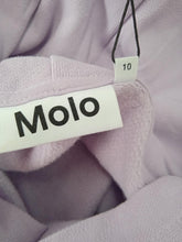 Load image into Gallery viewer, MOLO Moz Hoodie Pullover Organic Cotton Frozen Lilac 140cm/10 Years NEW RRP60
