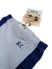 Load image into Gallery viewer, BOBO CHOSES Kidswear Bottom Blue Strip Legging Organic Cotton 3 Month NEW RRP 20
