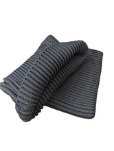 Load image into Gallery viewer, ALAIA Detroit Bib Scarf Black Collar Ribbed Stretch One Size NEW RRP 520
