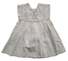 Load image into Gallery viewer, LOUISE MISHA Tapalpa Dress Floral Embroidered Cotton White 4 Years NEW RRP65
