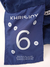 Load image into Gallery viewer, KHRISJOY KIDS Velour Hoodie Zip Cotton Blend Ocean Blue 6 Years NEW RRP95
