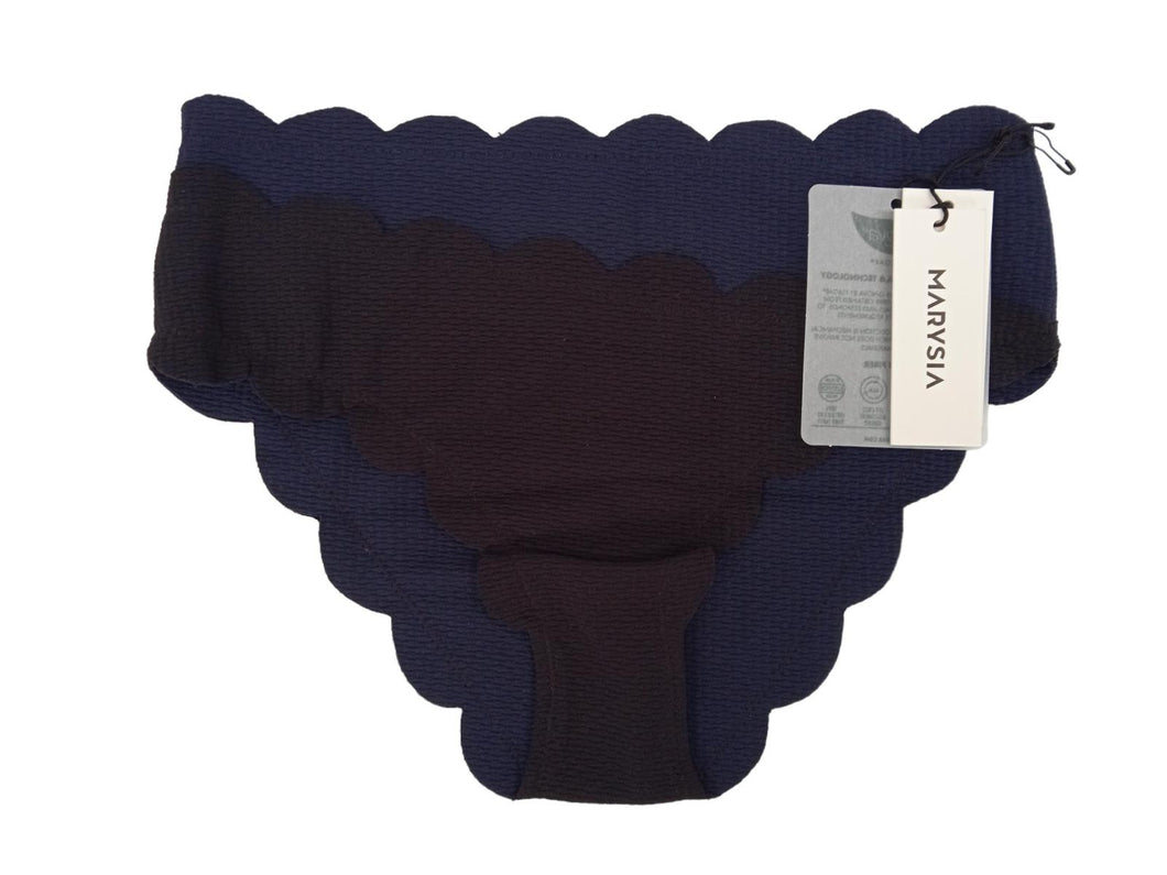 MARYSIA Girls Blue & Black Bumby Canyon Point Swim Bottoms 12 Yrs RRP65 NEW