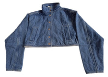 Load image into Gallery viewer, LES COYOTES DE PARIS KIDS Buddy Jacket Denim Cotton Blue 8 Years NEW RRP120
