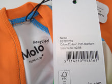 Load image into Gallery viewer, MOLO Nemo Rash Guard UV Swimwear Top Mandarin Multicoloured 2-3 Years NEW RRP30
