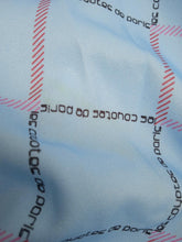 Load image into Gallery viewer, LES COYOTES DE PARIS Girls Blue Logo Check Desi Wrap Dress 18 Yrs RRP125 NEW
