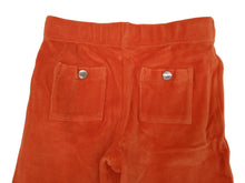 Load image into Gallery viewer, KHRISJOY Boys Orange Cotton Blend Velour Logo Print Joggers 6 Yrs RRP115 NEW
