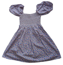 Load image into Gallery viewer, LES COYOTES DE PARIS KIDS Dolly Dress Flowerfield Blue Multi 14 Years NEW RRP120
