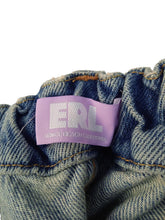 Load image into Gallery viewer, ERL Girls Light Blue Denim Contrast Stitch Slim-Fit Jeans Size 8 Yrs RRP200 NEW
