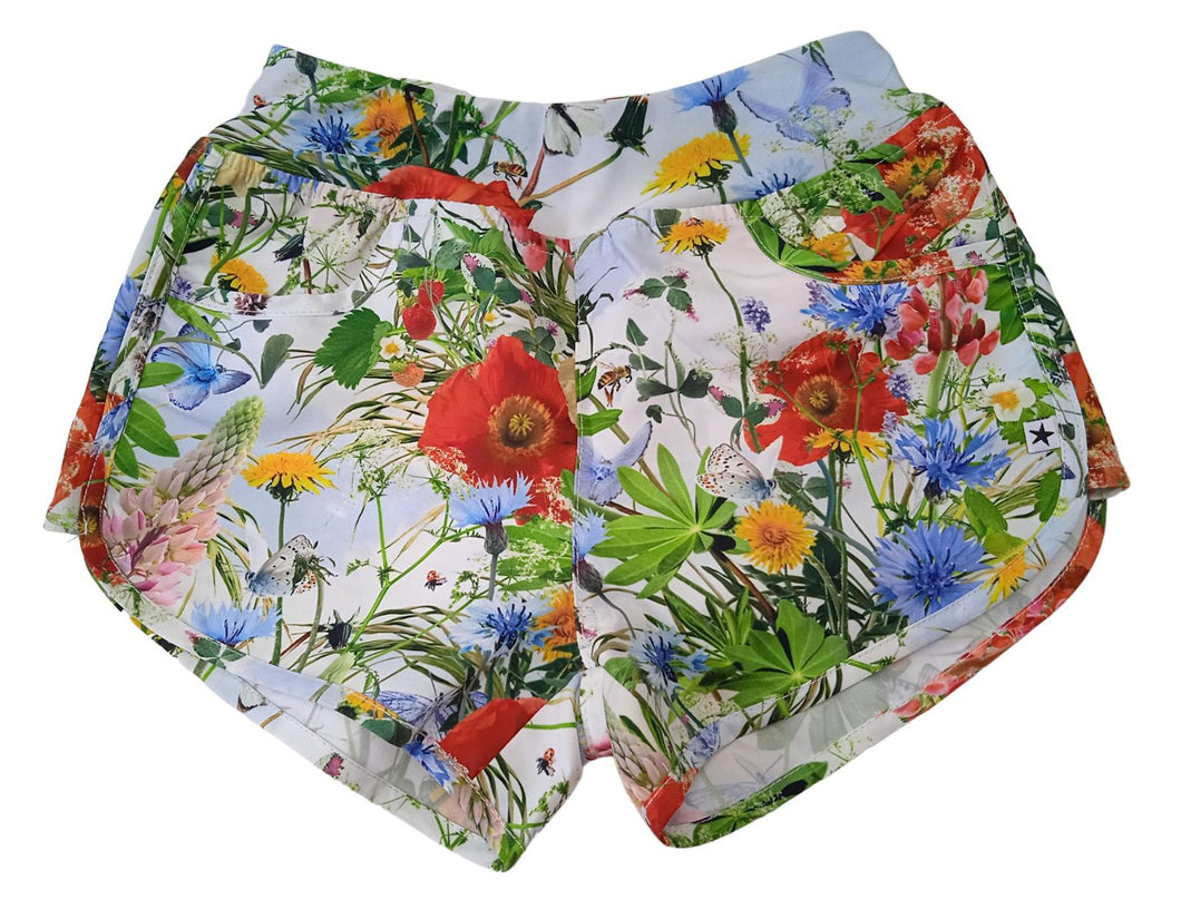 MOLO Neva Swim Shorts Meadow Floral Sporty Multicoloured 5-6 Years NEW RRP35