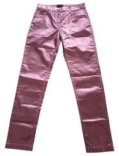 Load image into Gallery viewer, DOLCE &amp; GABBANA KIDS Metallic Jeans Trousers Stretch Pink 11-12 Years NEW RRP355
