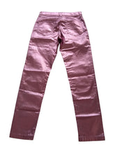 Load image into Gallery viewer, DOLCE &amp; GABBANA KIDS Metallic Jeans Trousers Stretch Pink 11-12 Years NEW RRP355
