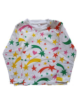 Load image into Gallery viewer, STELLA MCCARTNEY KIDS Shooting Stars T-Shirt White Cotton 24 Mnths RRP35 NEW
